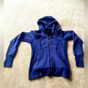 Lululemon Scuba hoodie navy size 8